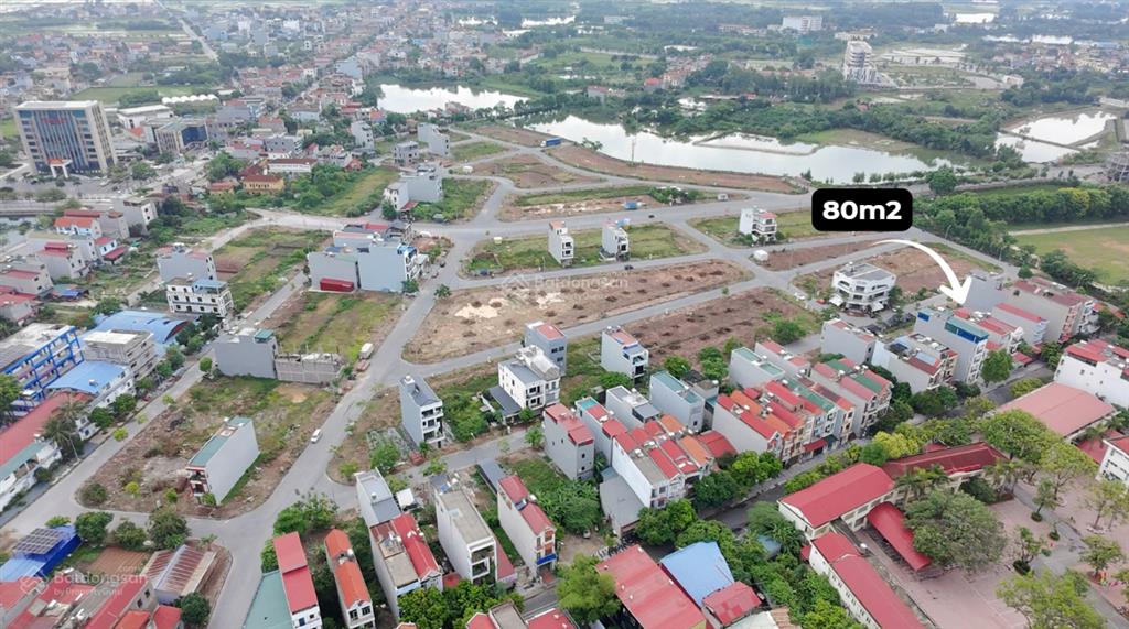 Bán đất 80m² dãy n13 khu dân cư số 4 bích động, trung tâm phường việt yên, bắc ninh giá 3 tỷ
