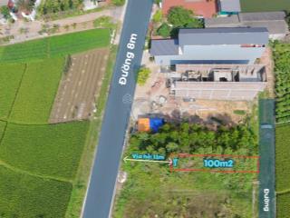 Bán đất 2 mặt tiền, 100m², hành lang hơn 15m, giá hơn 1 tỷ tại đồi rồng, tân yên, tỉnh bắc ninh