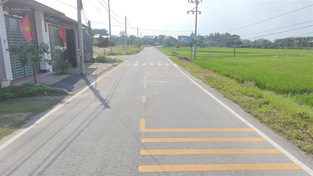 Bán đất 2 mặt tiền, 100m², hành lang hơn 15m, giá hơn 1 tỷ tại đồi rồng, tân yên, tỉnh bắc ninh