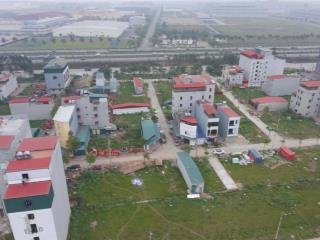 Bán lô đất 76,5m2 đồng lớn dãy m trục thông chung cư vegahomes quang châu, nếnh, bắc ninh 4,x tỷ