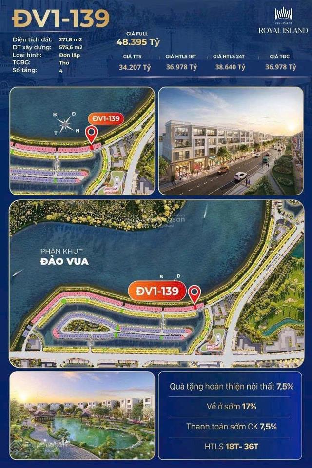 Sốc sốc sốc chỉ từ 11 tỷ cho căn liền kề đảo vua tặng ngay 100m sân vườn tại vinhomes vũ yên
