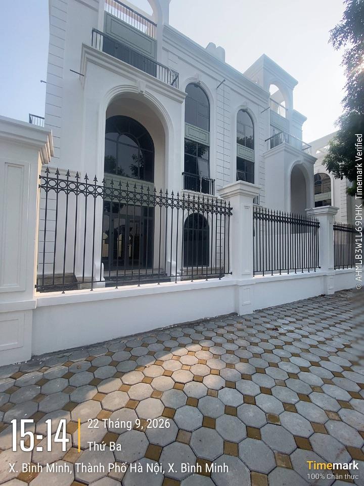 Cho thuê 270m2 (12x22.5) biệt thự 3.5 tầng B2.2 BT1 đối diện CF King Thanh Hà