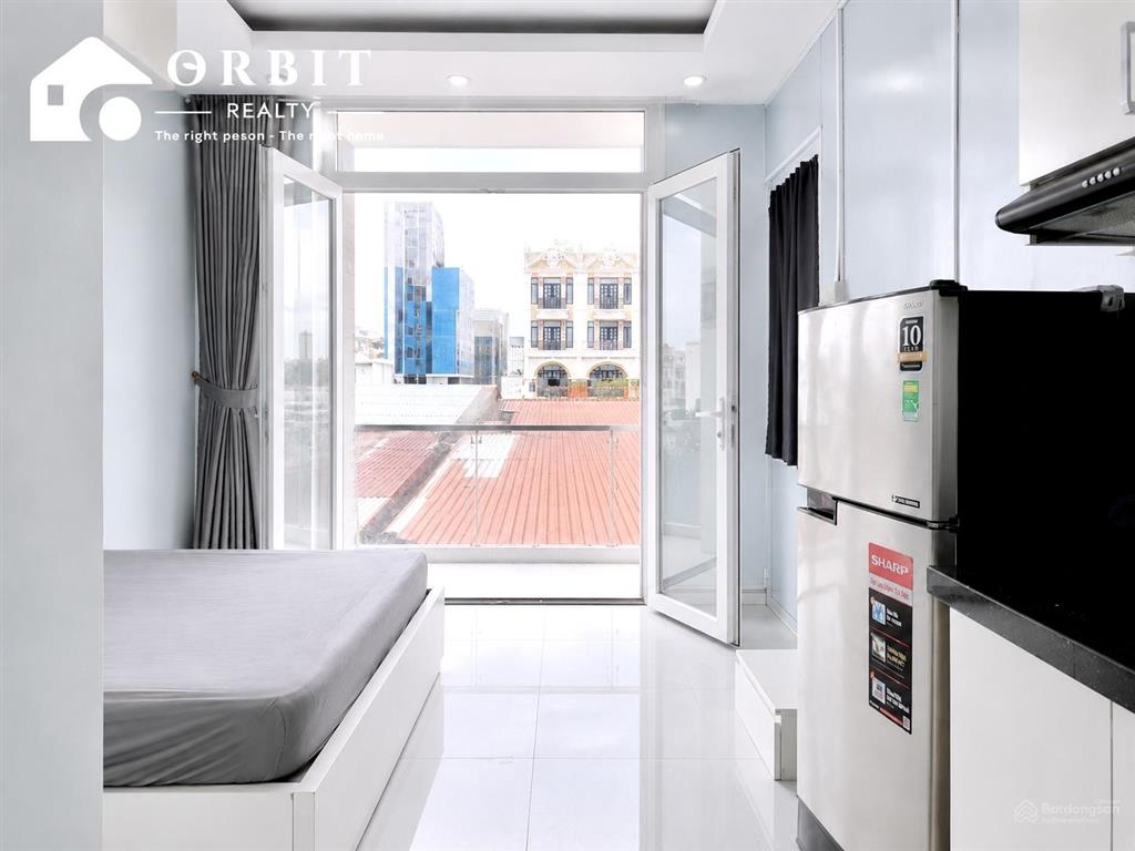 Căn hộ studio ban công, cam kết giá tốt khu vực cạnh cv thỏ trắng