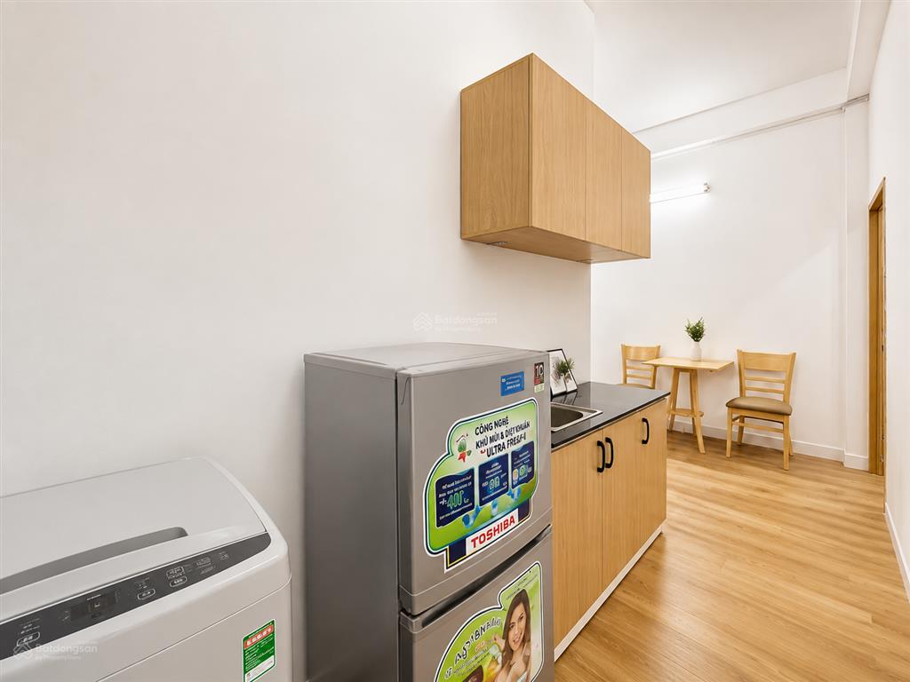 Căn hộ 1pn tách bếp 45m2  ko giới hạn người ở  full nội thất ngay đh bách khoa, lý thường kiệt