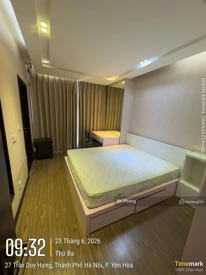 Nhà đẹp ảnh thật! cho thuê eurowindow 27 trần duy hưng 2 phòng ngủ full 100m², giá chỉ 16 triệu/th