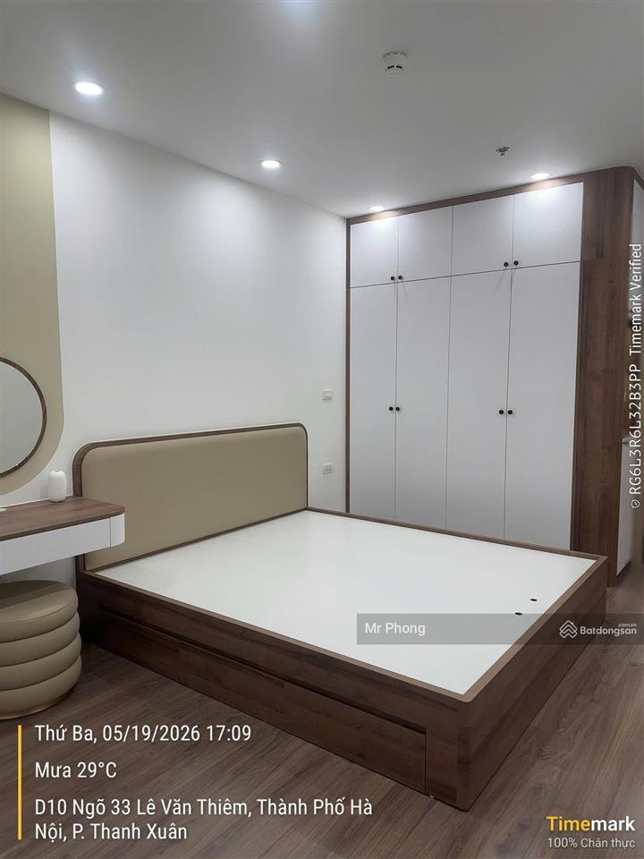 Hiếm! cho thuê căn hộ n04 hoàng đạo thúy 2 phòng ngủ full đồ đẹp giá chỉ 17 triệu/tháng