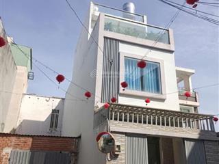 Bán nhà hẻm xe hơi 5m, 60m² (4x15), 3 tầng, 5pn, võ văn hát, sát trường đh tài chính marketing