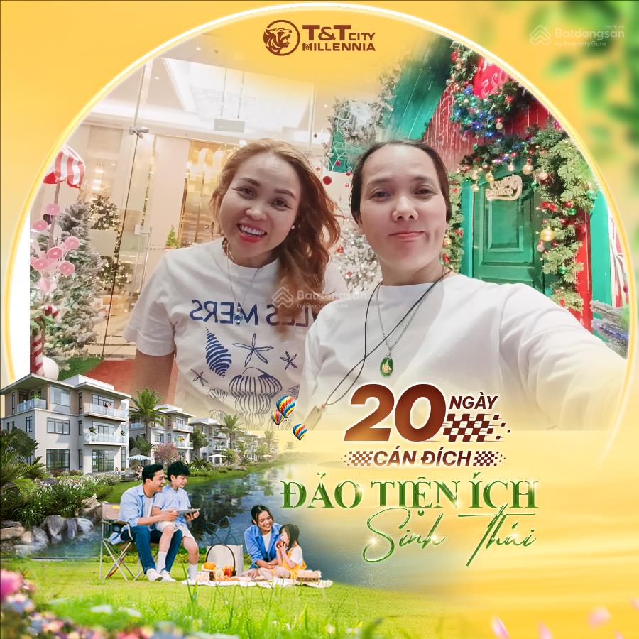 Bán biệt thự 4 tầng tại t&t millennia city long hậu, 6,5 tỷ, 160m2, chỉ với view đẹp