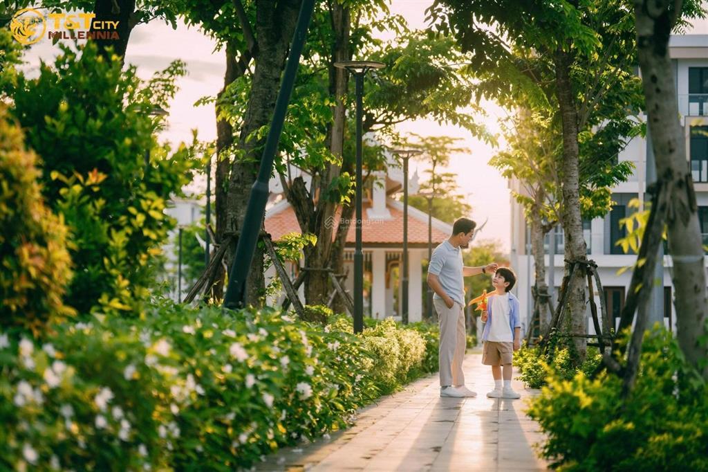 Bán biệt thự 4 tầng tại t&t millennia city long hậu, 6,5 tỷ, 160m2, chỉ với view đẹp