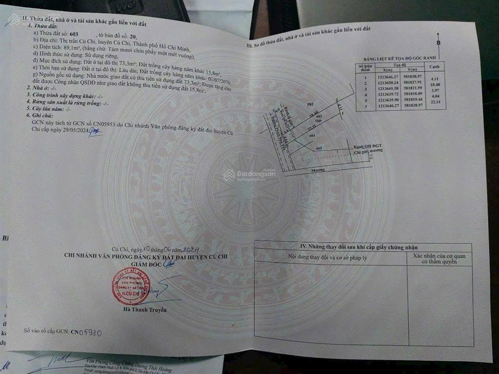 Đất full thổ vị trí đẹp trung tâm thị trấn củ chi sầm uất giá mini!!