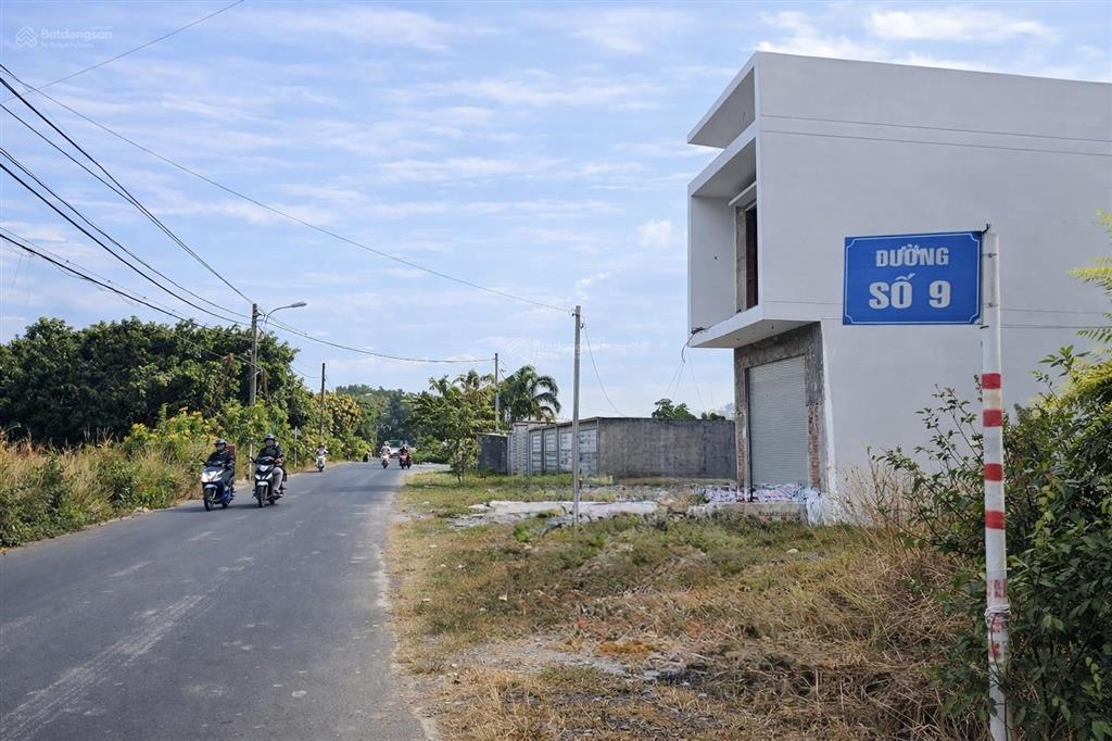 900tr đất mặt tiền đường 30 tân thông hội, củ chi 5x25m full thổ cư, khu dân cư đông, sổ riêng