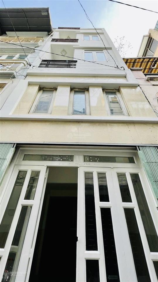 Bán nhà trần phú quận 5 39m2 ngang 3m6 5 tầng  hẻm 4m kế mặt tiền  8 tỷ x tl
