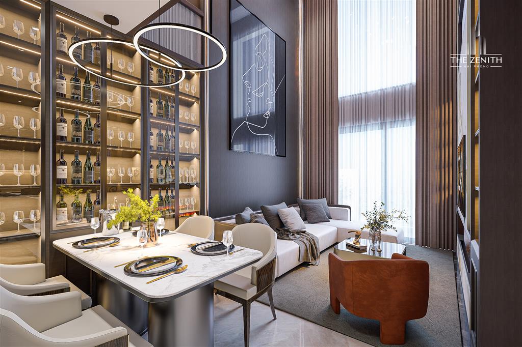 DUPLEX THÔNG TẦNG 118m² VIEW BỂ BƠI TẠI THE ZENITH – CHỈ 5,115 TỶ