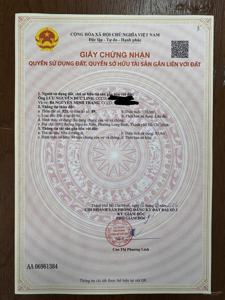 12,5 tỷ bán nhà mặt tiền nở hậu 1002 nguyễn xiển vị trí cửa ngõ vành đai 3 vào vinhomes grandpark
