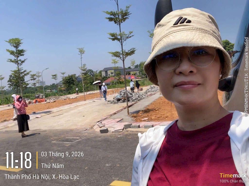 BÁN ĐẤT TẶNG NHÀ XÓM MIỄU THẠCH THẤT TRƯỚC NHÀ OTO TRÁNH SÁT  ĐHFPT