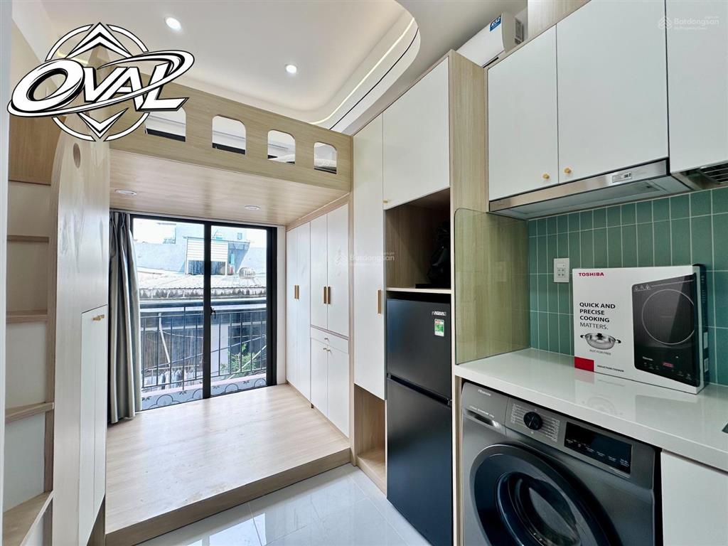 Căn hộ duplex mới xây  full nội thất có máy giặt riêng  ngay emart phan huy ích