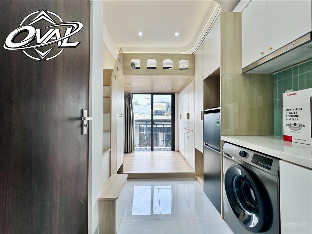 Căn hộ duplex mới xây  full nội thất có máy giặt riêng  ngay emart phan huy ích