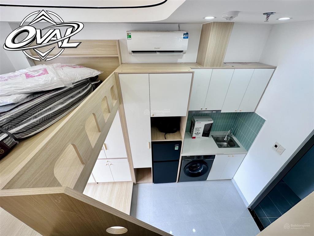 Căn hộ duplex mới xây  full nội thất có máy giặt riêng  ngay emart phan huy ích