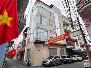 Nhà 5 tầng thang máy mặt đường tuyến 2 tô hiệu