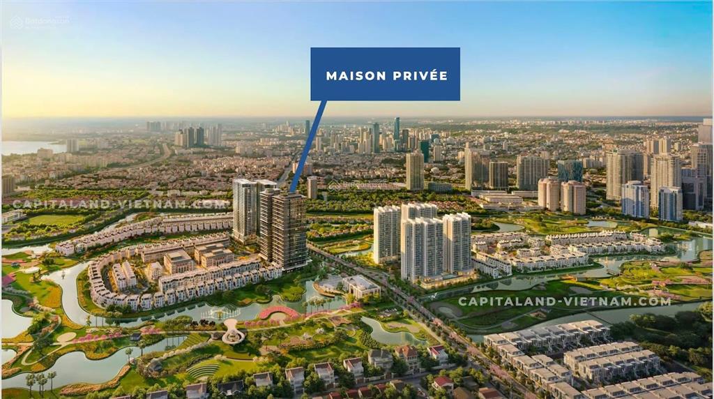 Bán căn hộ dự án maison privee chhs capitaland tại ciputra tây hồ căn hộ giá rumor từ 198 tr/m2