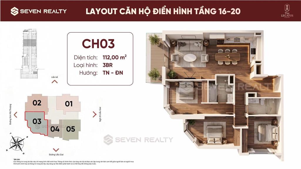 Căn hộ the legatus 22 liễu giai sở hữu tâm điểm, nâng tầm đẳng cấp sống
