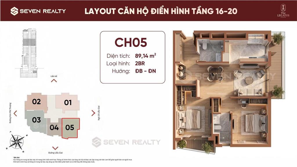 Căn hộ the legatus 22 liễu giai sở hữu tâm điểm, nâng tầm đẳng cấp sống