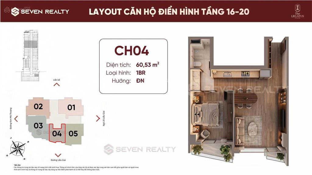 Căn hộ the legatus 22 liễu giai sở hữu tâm điểm, nâng tầm đẳng cấp sống