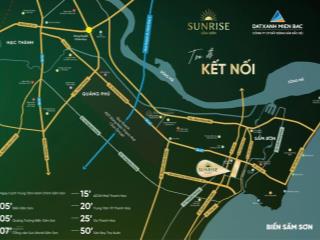 Nhà liền kề ngay cạnh ủy ban phường sầm sơn  gần đường ven biển, sunworld