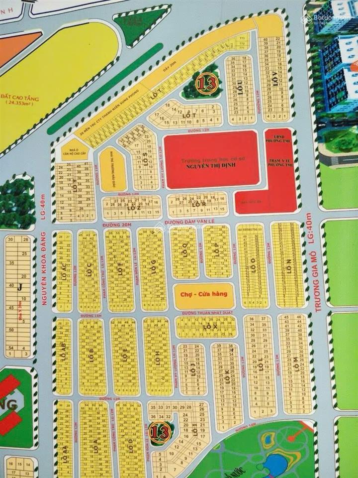 Bán đất đường nguyễn khoa đăng 2 mặt tiền, đường 40m, thạnh mỹ lợi, quận 2