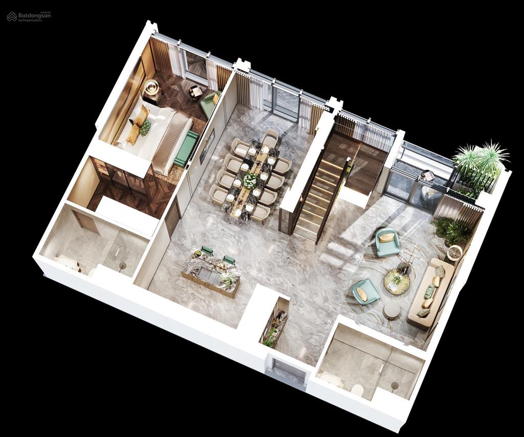 Duplex view hồ tây | celestine westlake  trần cao 8,4m  sẵn slot ô tô  hệ thống cảnh báo bms