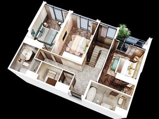Duplex view hồ tây | celestine westlake  trần cao 8,4m  sẵn slot ô tô  hệ thống cảnh báo bms