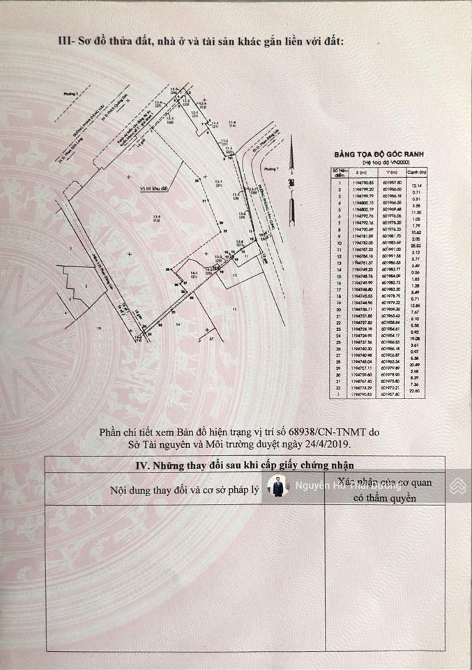 Quỹ đất 842m2 mặt tiền lõi thương mại cực hiếm, gpxd tòa nhà 2 hầm 12 tầng, giữ vị thế dài hạn