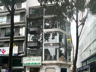 Cho thuê góc 2 mt 62 đường phạm ngọc thạch, quận 3. dt 10x21m, 1 trệt 4 lầu. dtsd 1.050m2