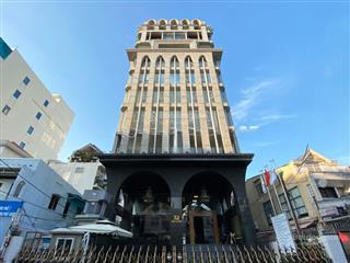 Cho thuê tòa nhà mặt tiền thạch thị thanh, phường bến nghé, quận 1. dt 12x25m, 1 hầm trệt 5 lầu