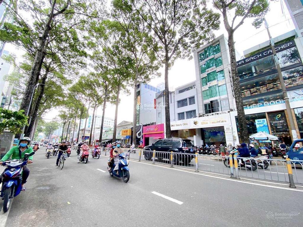 Cho thuê nhà mặt tiền đường nguyễn thị minh khai, quận 1. dt 8x25m. hầm trệt 4 lầu