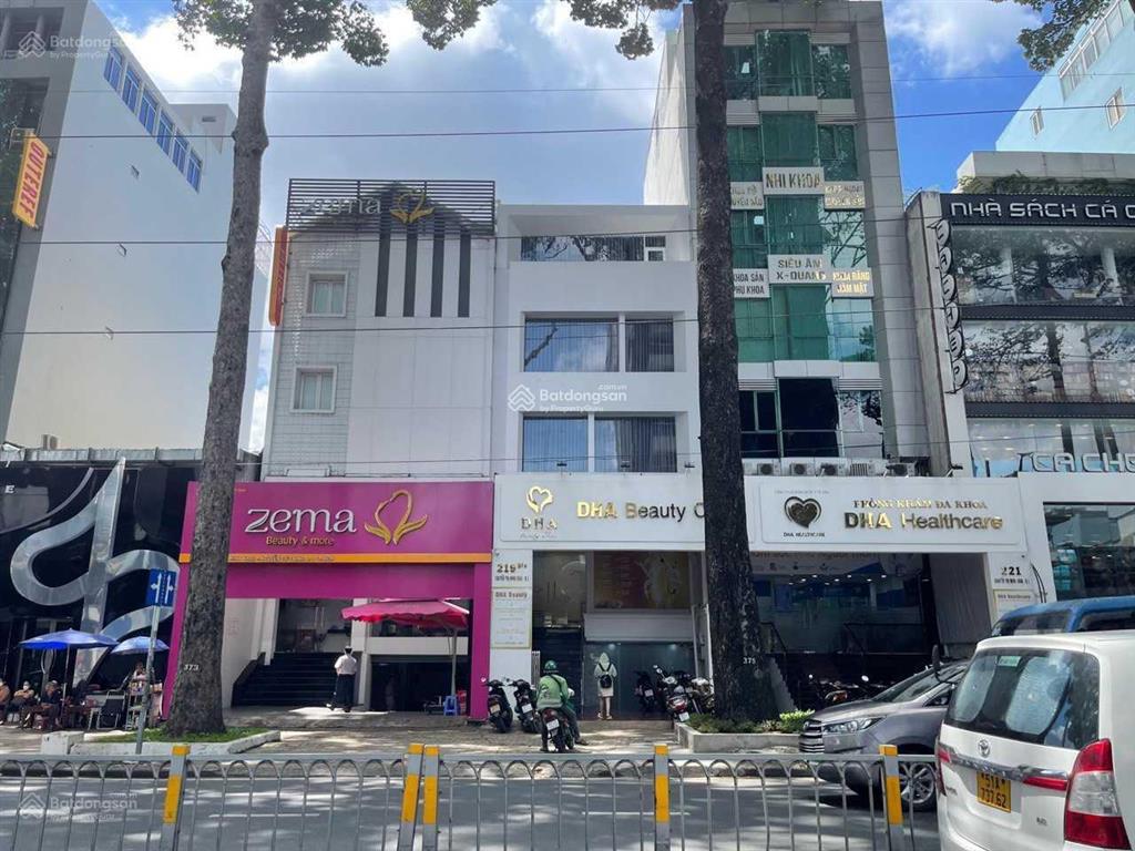 Cho thuê nhà mặt tiền đường nguyễn thị minh khai, quận 1. dt 8x25m. hầm trệt 4 lầu