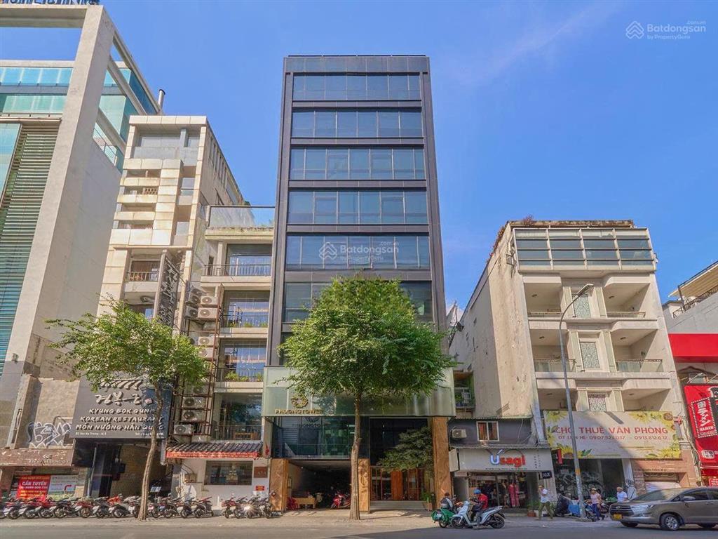 Cho thuê tòa nhà văn phòng hai bà trưng, quận 3. dt 15x25m