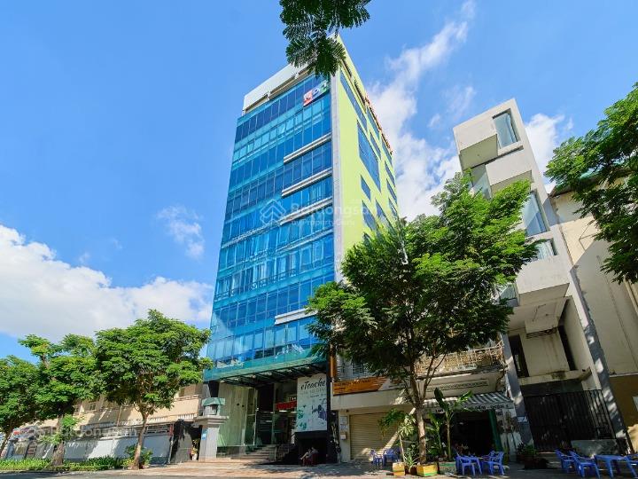 Cho thuê nhà mặt tiền hai bà trưng, phường bến nghé, quận 1. dt 10x30m. hầm 1 trệt 7 lầu