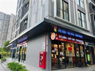 SANG NHƯỢNG CỬA HÀNG F&B – CĂN GÓC 2 MẶT TIỀN – VINHOMES OCEAN PARK