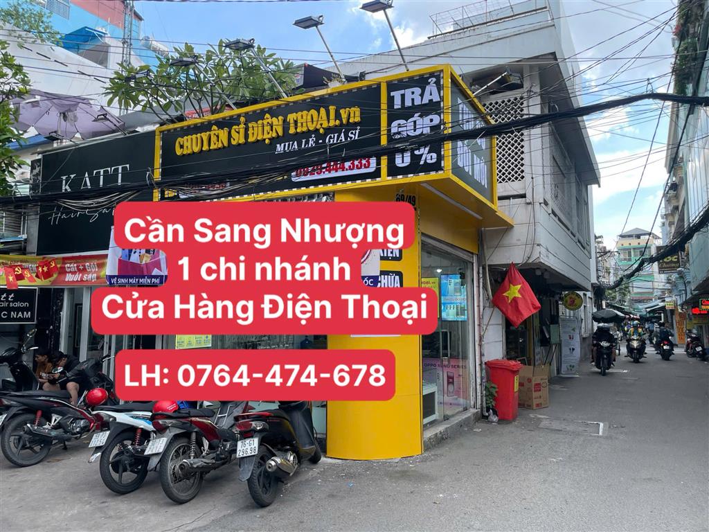 Do không người quản lý nên cần sang nhượng lại 1 chi nhánh cửa hàng điện thoại đang hoạt