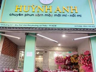 CHÍNH CHỦ MÌNH CẦN SANG NHƯỢNG TIỆM SPA GẤP TẠI THUẬN AN   Số 19 đường số 1, khu phố Vĩnh