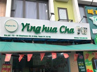 CHO THUÊ MẶT BẰNG KINH DOANH & VĂN PHÒNG – VỊ TRÍ ĐẮC ĐỊA KHU IEC THANH TRÌ