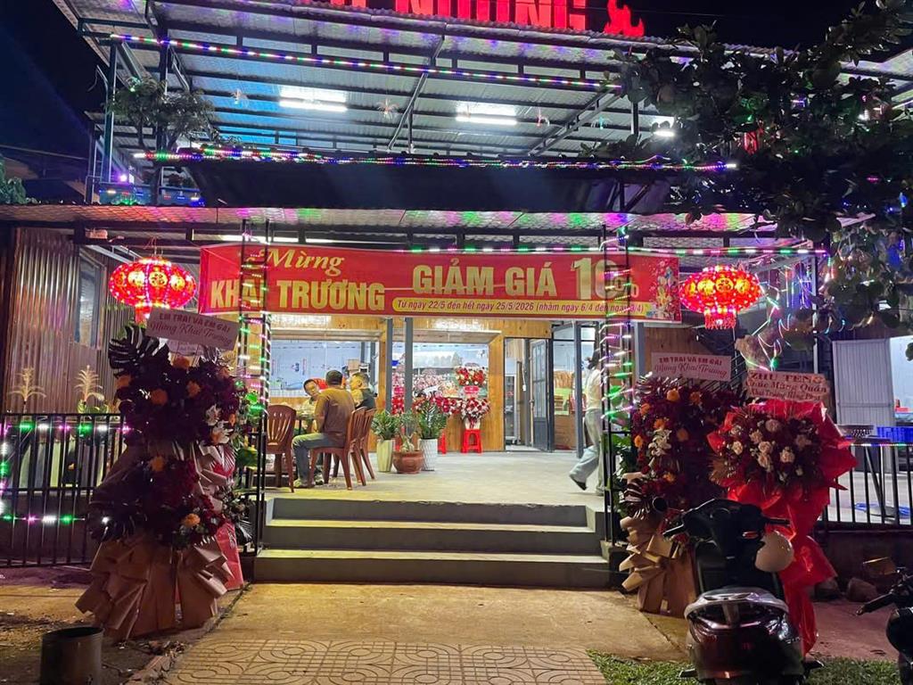 SANG NHƯỢNG CỬA HÀNG ĐẠI LỘ NƯỚNG Do không có thời gian quản lý Địa chỉ ở 24 Võ Nguyên