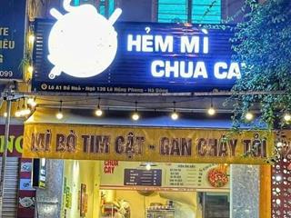 SANG NHƯỢNG QUÁN KINH DOANH PHỐ ĂN UỐNG 139 LÊ HỒNG PHÔNG, HÀ ĐÔNG Nằm trong khu vực cực