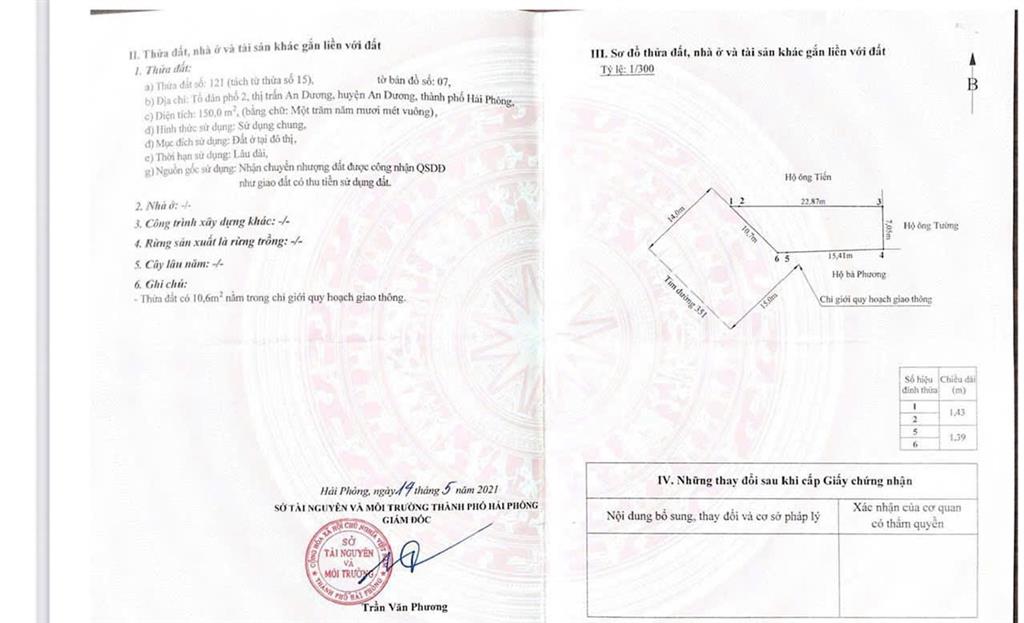 CHÍNH CHỦ CHO THUÊ NHÀ MẶT TIỀN ĐƯỜNG 351 – AN DƯƠNG, HẢI PHÒNG Phù hợp mở phòng khám,