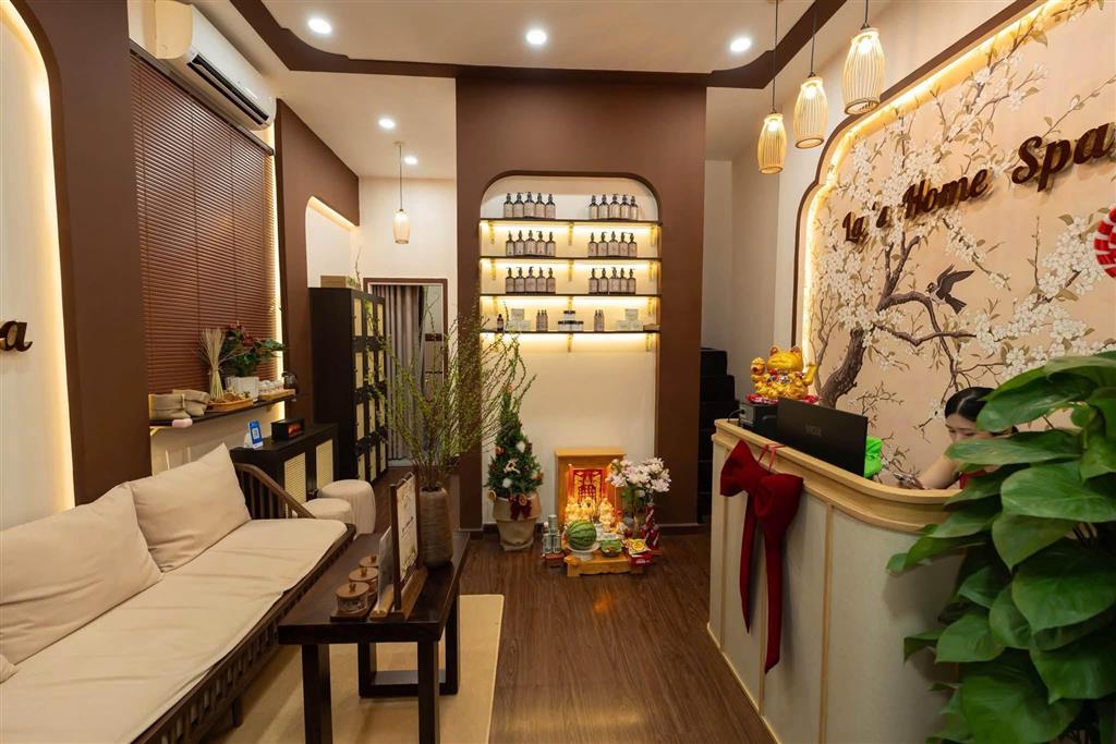 SANG NHƯỢNG LA’S HOME SPA - FULL NỘI THẤT TRANG THIẾT BỊ – CÓ SẴN TỆP KHÁCH HÀNG – HẺM Ô
