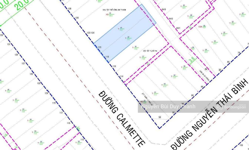 Bán nhà chính chủ 118120 calmette, phường nguyễn thái bình, quận 1 giá 128 t