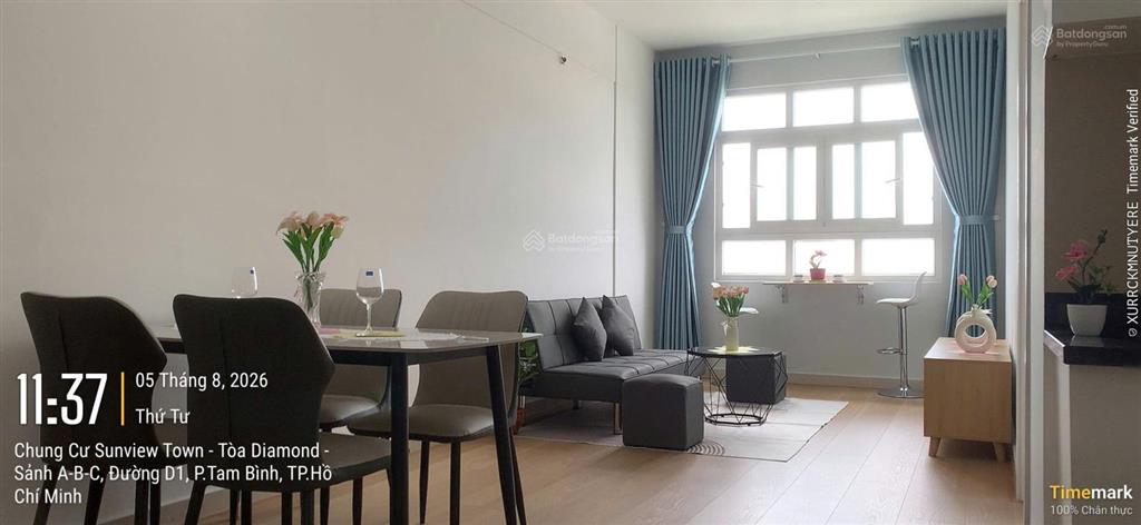Cho thuê căn hộ sunview town có sẵn nội thất giá chỉ 7tr/tháng
