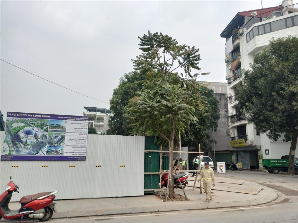 Bán đất nguyễn gia bồng, gia thượng, ngọc thụy. vỉa hè, ô tô tránh thông, kinh doanh, view trường.