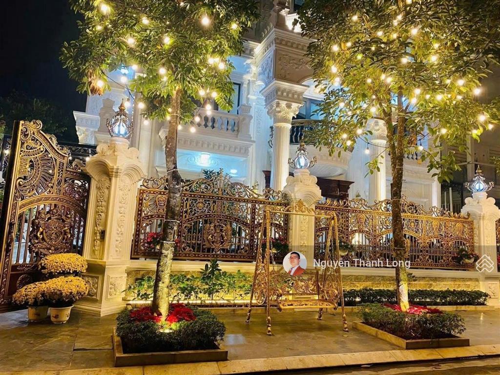 Tác phẩm nghệ thuật. biệt thự hoàng gia lô góc, thang máy, nội thất siêu sang, đẳng cấp thượng lưu.